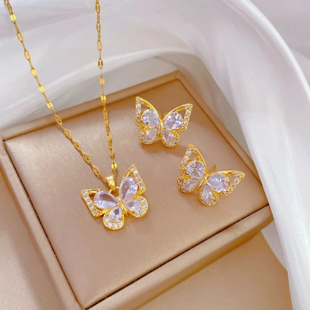Butterfly Jewelry Set thumbnail